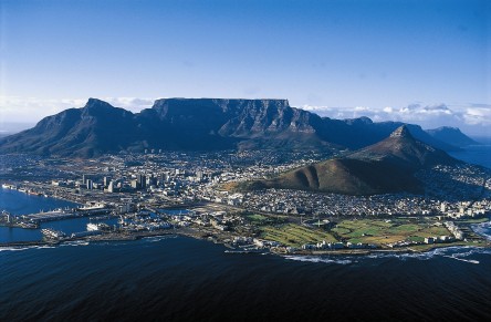 Table Mountain and Cape Town City Centre
